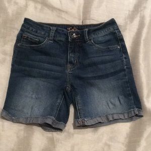 Justice Denim Shorts Size 12S